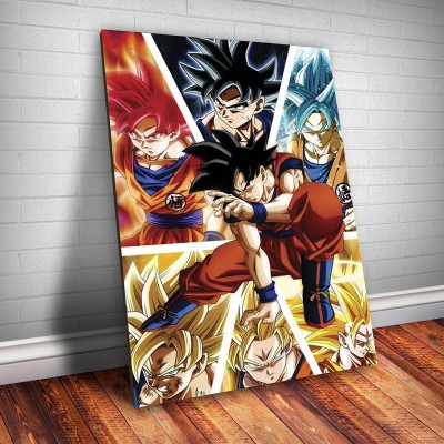 Placa Decorativa Dragon Ball Goku 09